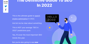 SEO Guide For 2022